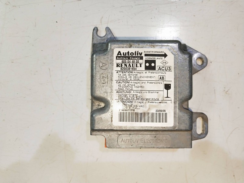 Recambio de kit airbag para nissan kubistar (x76) referencia OEM IAM   