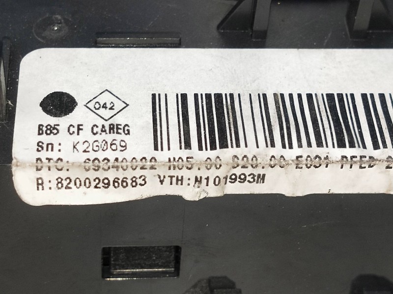 Recambio de mando calefaccion / aire acondicionado para renault clio grandtour 1.5 dci diesel fap referencia OEM IAM 8200296683 