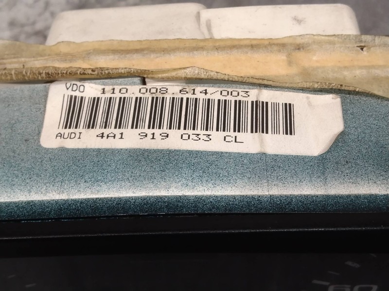 Recambio de cuadro instrumentos para audi 100 berlina (c4) básico referencia OEM IAM 110008614003 4A1919033CL 