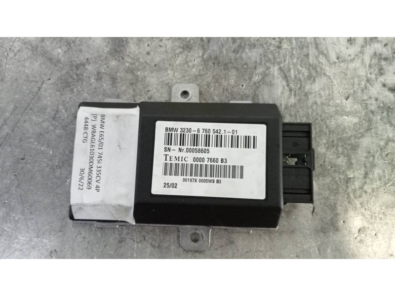 Recambio de modulo electronico para bmw serie 7 (e65/e66) 745i referencia OEM IAM 323067605421  