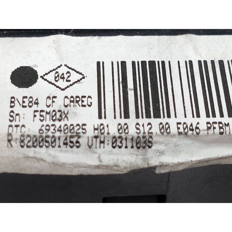 Recambio de mando calefaccion / aire acondicionado para renault megane ii berlina 5p 1.5 dci diesel referencia OEM IAM 69340025 
