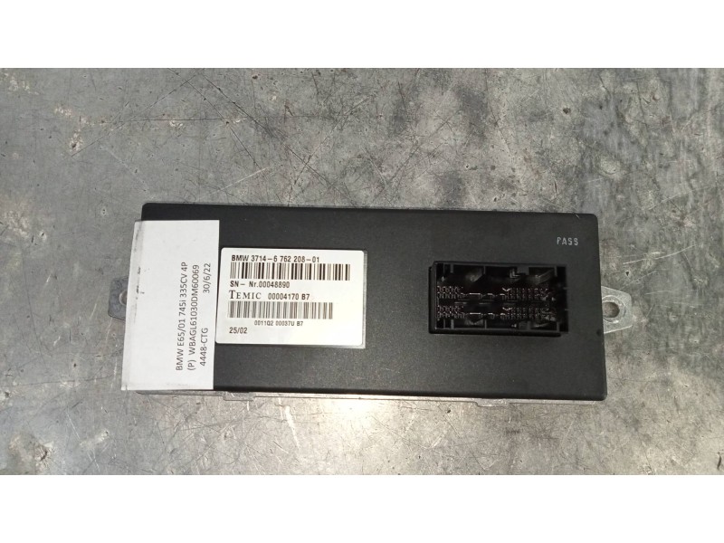 Recambio de modulo electronico para bmw serie 7 (e65/e66) 745i referencia OEM IAM 3714676220801  