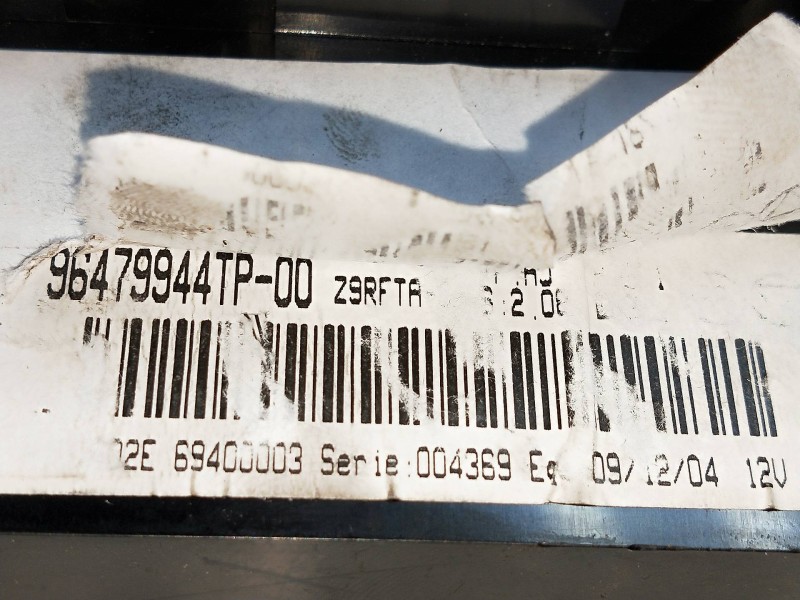 Recambio de mando calefaccion / aire acondicionado para peugeot 607 (s2) titanio pack referencia OEM IAM 96479944TP00  
