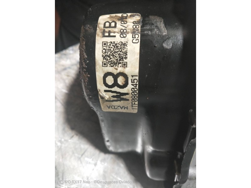 Recambio de caja cambios para mazda premacy (cp) 2.0 turbodiesel cat referencia OEM IAM G5N80 W8 1TF0800451 