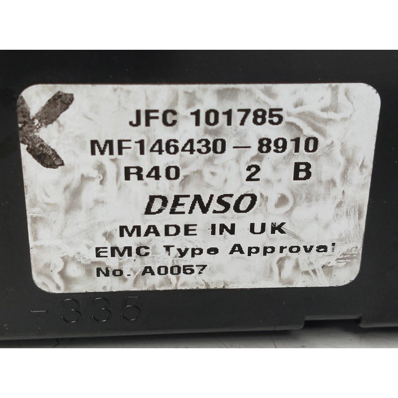 Recambio de mando calefaccion / aire acondicionado para mg rover serie 75 (rj) 2.0 cdt classic referencia OEM IAM JFC101785 MF14