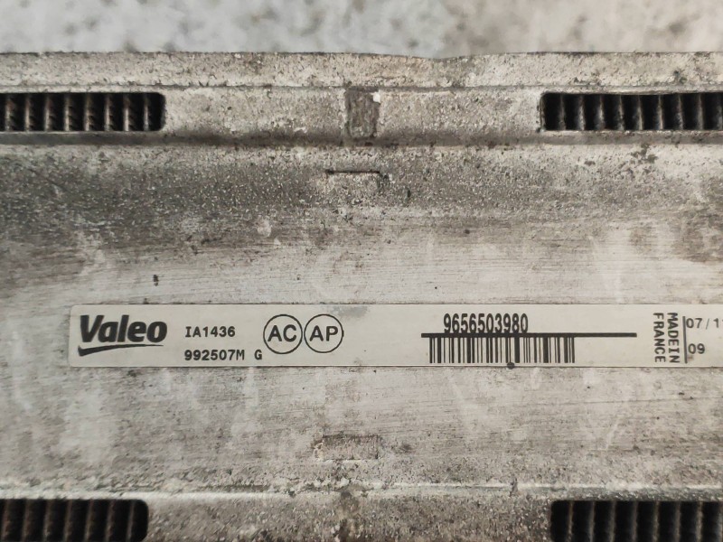 Recambio de intercooler para peugeot 5008 premium referencia OEM IAM 9656503980 992507M 