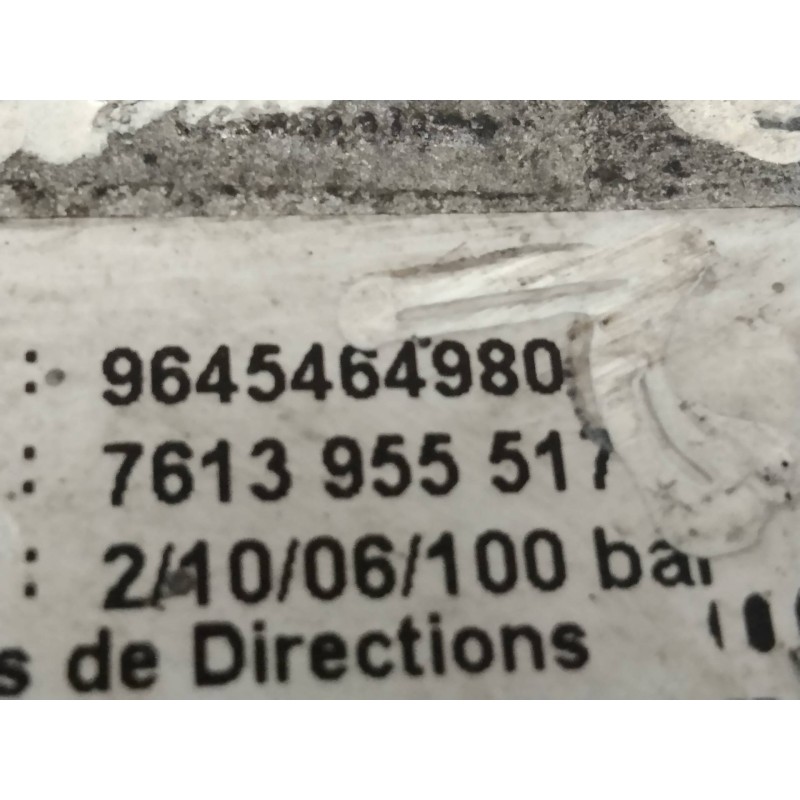 Recambio de bomba direccion para fiat ducato caja cerrada 11 (desde 03.02) 2.0 jtd cat referencia OEM IAM 9645464980 7613955517 
