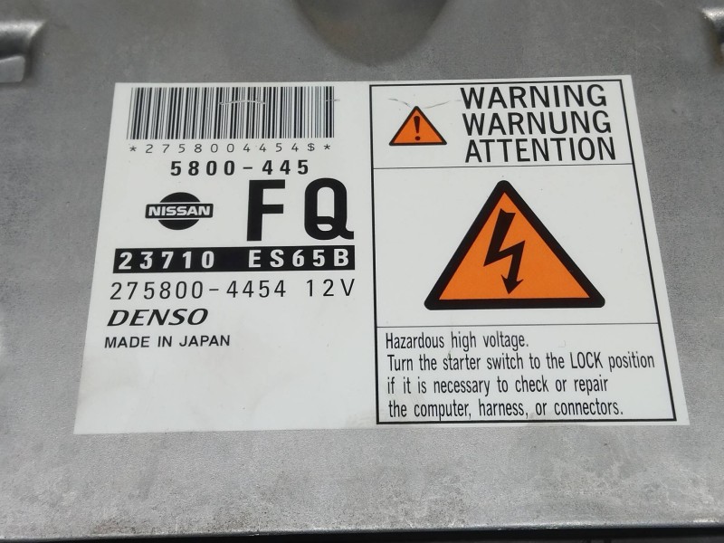 Recambio de centralita motor uce para nissan x-trail (t30) comfort referencia OEM IAM 2758004454 23710ES65B FQ