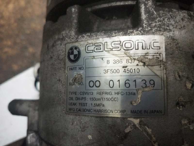 Recambio de compresor aire acondicionado para bmw serie 3 touring (e46) 320d referencia OEM IAM 3F50045010  