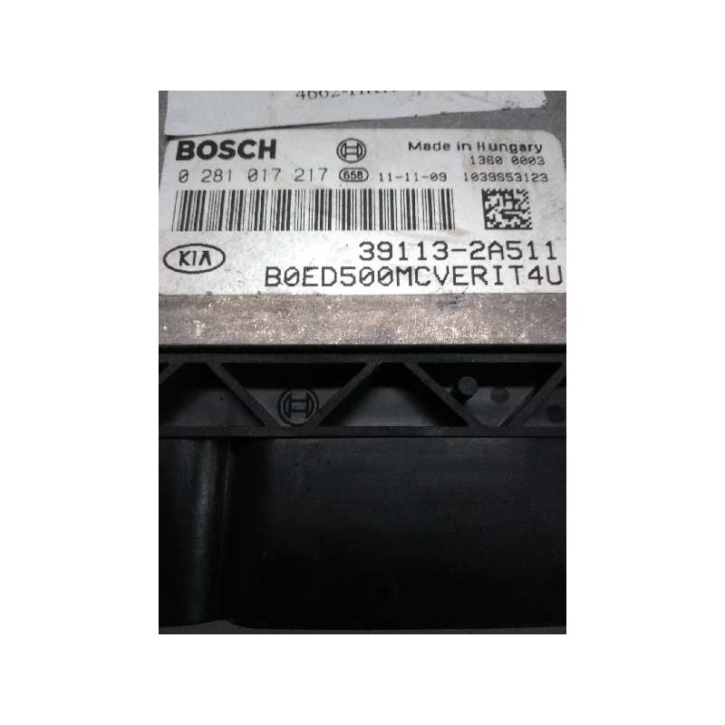 Recambio de centralita motor uce para kia cee´d sporty wagon emotion referencia OEM IAM 0281017217 391132A511 B0ED500MCVERIT4U