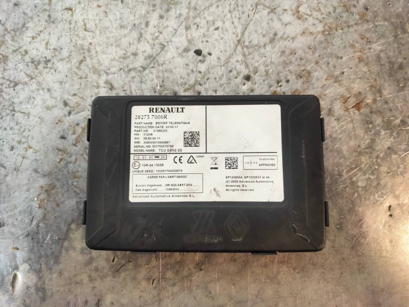 Recambio de modulo electronico para renault captur xmod referencia OEM IAM 282757006R 51986222 