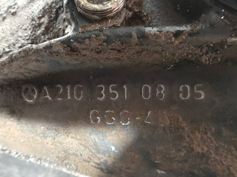 Recambio de diferencial trasero para mercedes clase c (w203) berlina 220 cdi (203.006) referencia OEM IAM A2103510805  