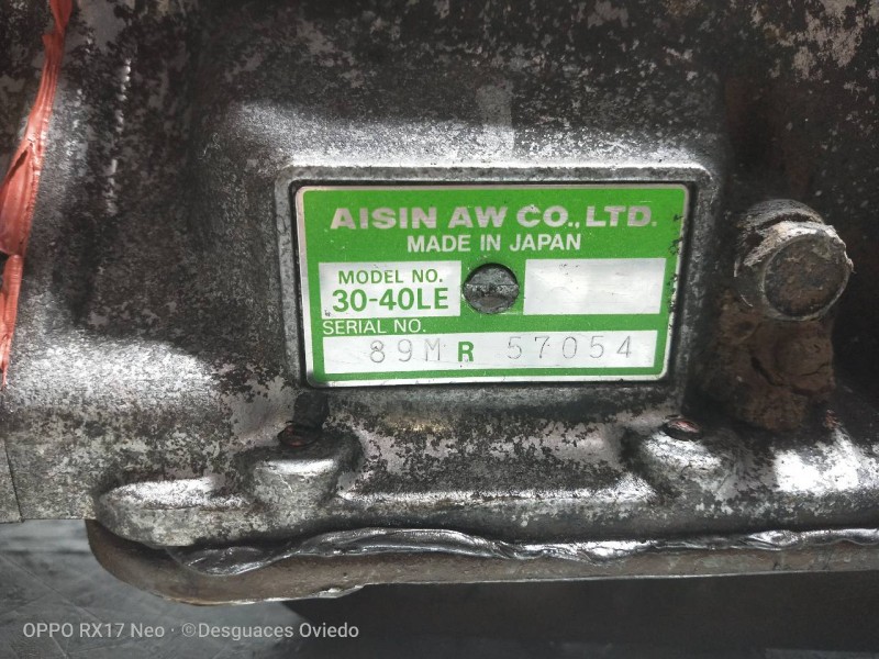 Recambio de caja cambios para jeep cherokee (j) 4.0 cat referencia OEM IAM 242J 53008224 3040LE 89MR57054