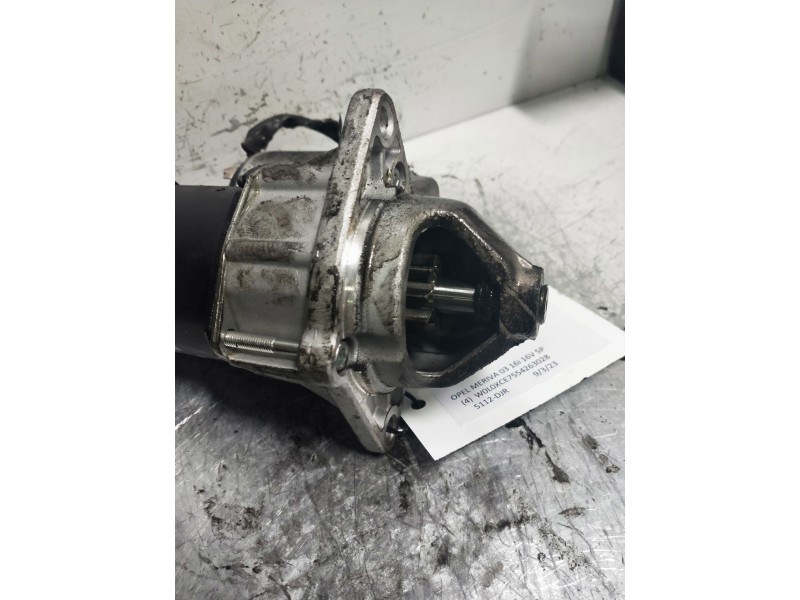 Recambio de motor arranque para opel meriva cosmo referencia OEM IAM   
