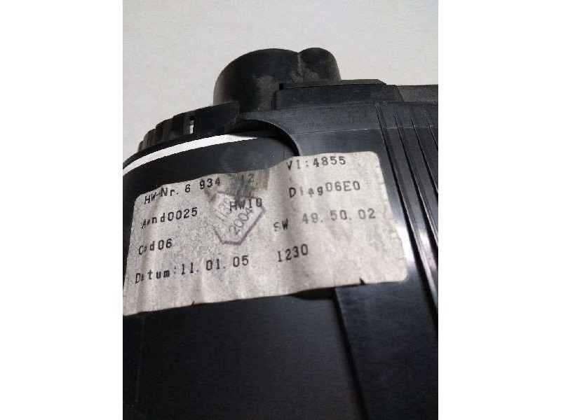 Recambio de cuadro instrumentos para bmw serie 5 berlina (e60) 535d referencia OEM IAM 110080213371 62116958600 6934312