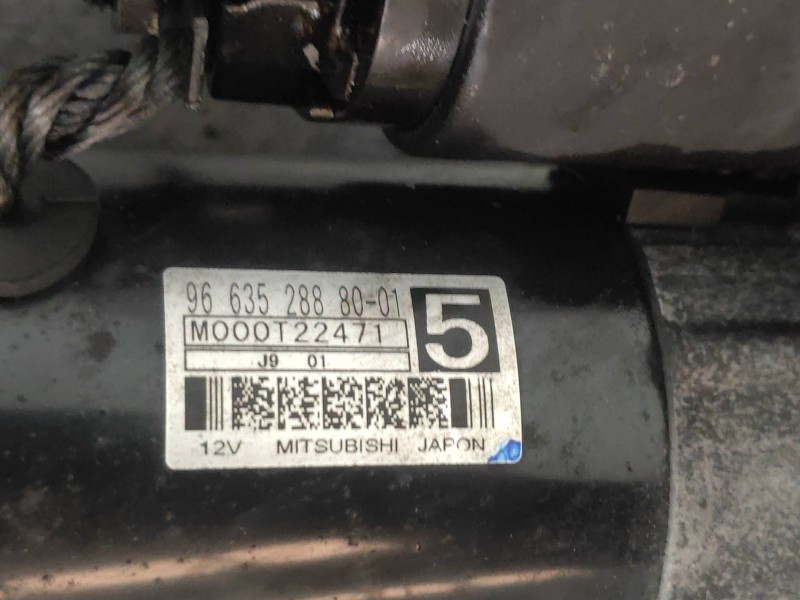 Recambio de motor arranque para peugeot 5008 premium referencia OEM IAM 9663528880 M000T22471 