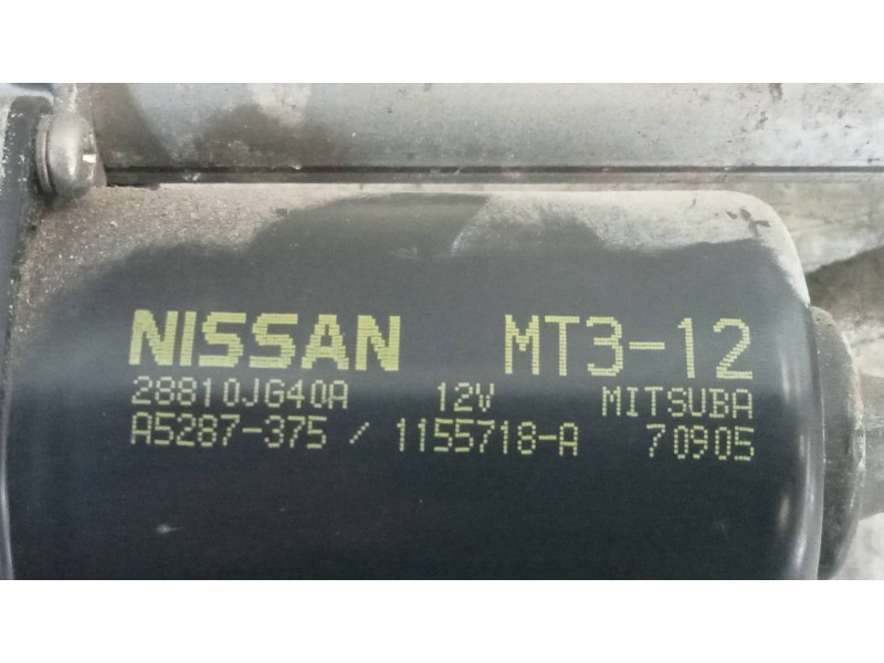 Recambio de motor limpia delantero para nissan x-trail (t31) le referencia OEM IAM 28810JG40A  
