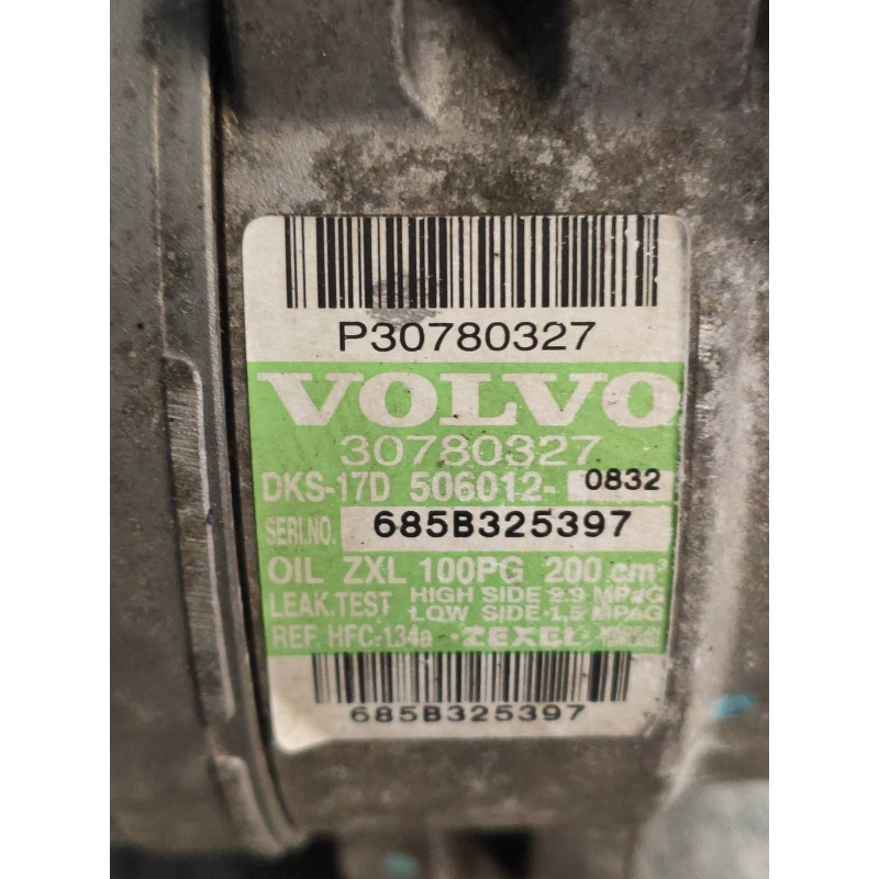 Recambio de compresor aire acondicionado para volvo xc90 d5 kinetic (5 asientos) (136kw) referencia OEM IAM 30780327 5060120832 
