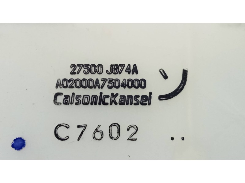 Recambio de mando calefaccion / aire acondicionado para nissan x-trail (t31) le referencia OEM IAM 27500JG74A  