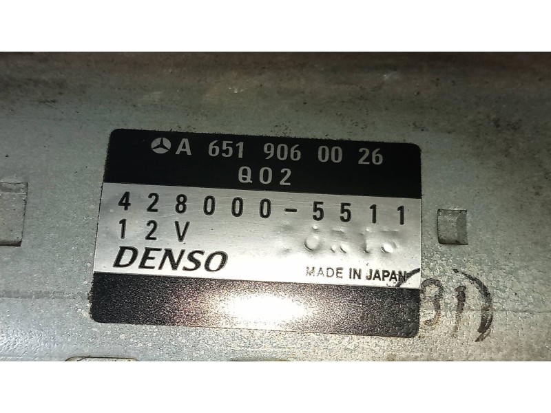 Recambio de motor arranque para mercedes sprinterii caja cerrada (desde 01.06) 2.1 cdi cat referencia OEM IAM 4280005511 A651906