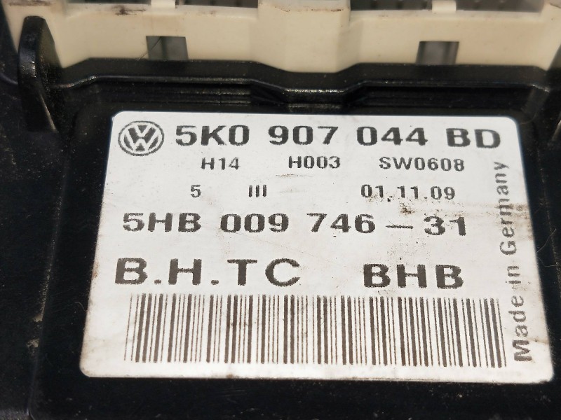 Recambio de mando calefaccion / aire acondicionado para volkswagen golf vi (5k1) gti referencia OEM IAM 5K0907044BD 5HB00974631 