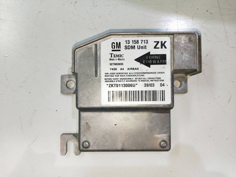 Recambio de kit airbag para opel meriva 1.7 16v cdti referencia OEM IAM   