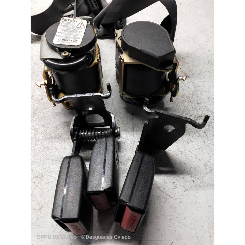 Recambio de juego cinturones trasero para renault megane ii familiar 1.9 dci diesel referencia OEM IAM   5P R
