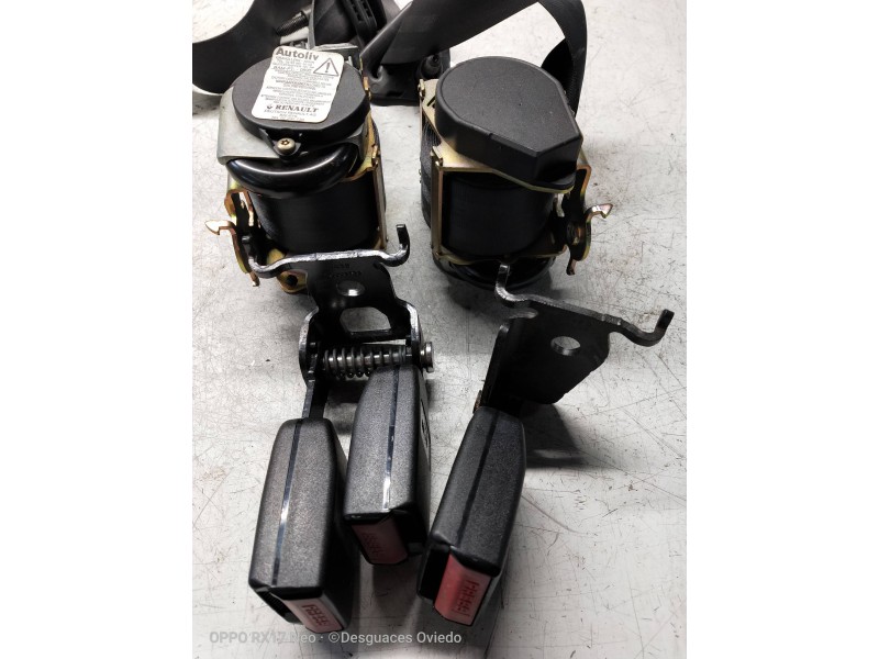 Recambio de juego cinturones trasero para renault megane ii familiar 1.9 dci diesel referencia OEM IAM   5P R