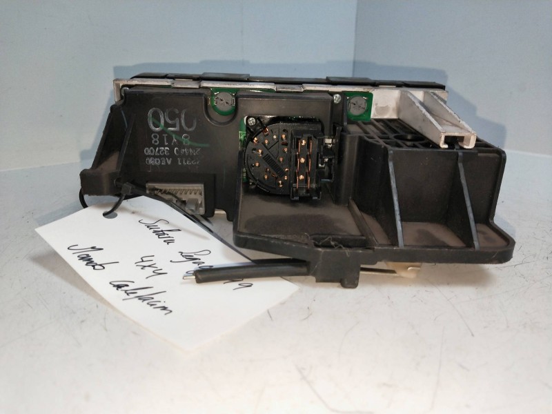 Recambio de mando calefaccion / aire acondicionado para subaru legacy berl./familiar b12 (be/bh) referencia OEM IAM 2N44032700  