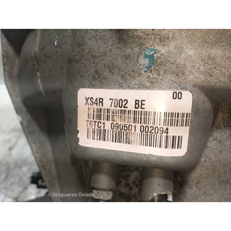 Recambio de caja cambios para ford focus berlina (cak) 1.8 16v cat referencia OEM IAM XS4R7002BE T6TC1 090501 002094 