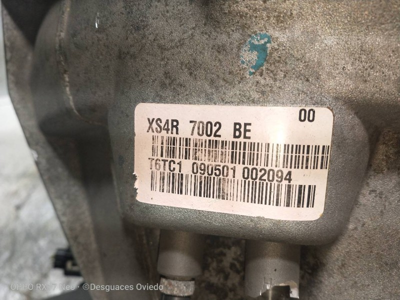 Recambio de caja cambios para ford focus berlina (cak) 1.8 16v cat referencia OEM IAM XS4R7002BE T6TC1 090501 002094 