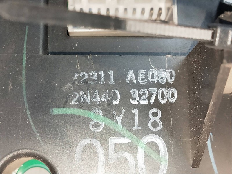 Recambio de mando calefaccion / aire acondicionado para subaru legacy berl./familiar b12 (be/bh) referencia OEM IAM 2N44032700  