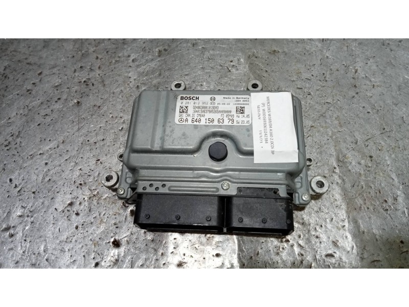 Recambio de centralita motor uce para mercedes clase a (w169) a 160 cdi (169.006) referencia OEM IAM 0281012952 A6401506379 