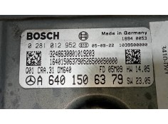 Recambio de centralita motor uce para mercedes clase a (w169) a 160 cdi (169.006) referencia OEM IAM 0281012952 A6401506379  2