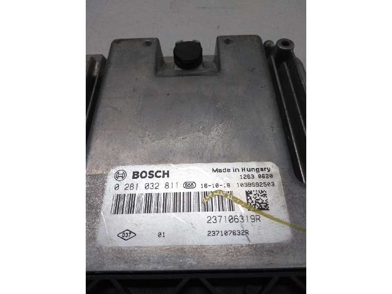 Recambio de centralita motor uce para dacia sandero 1.5 dci diesel fap cat referencia OEM IAM 0281032811 237106139R 237107632R