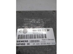 Recambio de centralita motor uce para volkswagen golf iv berlina (1j1) 1.6 referencia OEM IAM 5WP485804 06A906019BF  2