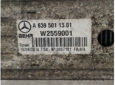 Recambio de intercooler para mercedes vito kasten (639) 113 cdi extralang (639.605) referencia OEM IAM W2559001 A6395011301 BEHR 2