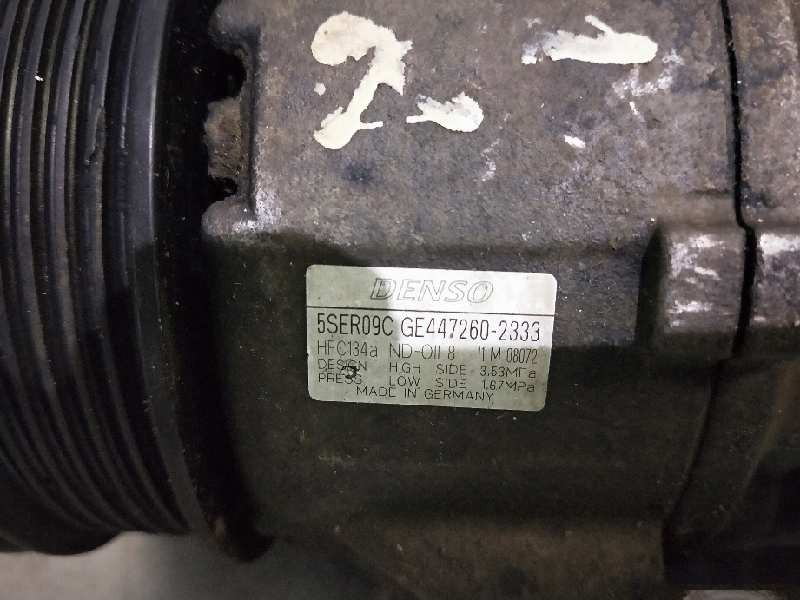 Recambio de compresor aire acondicionado para toyota yaris connect referencia OEM IAM 4472602333 5SER09C 