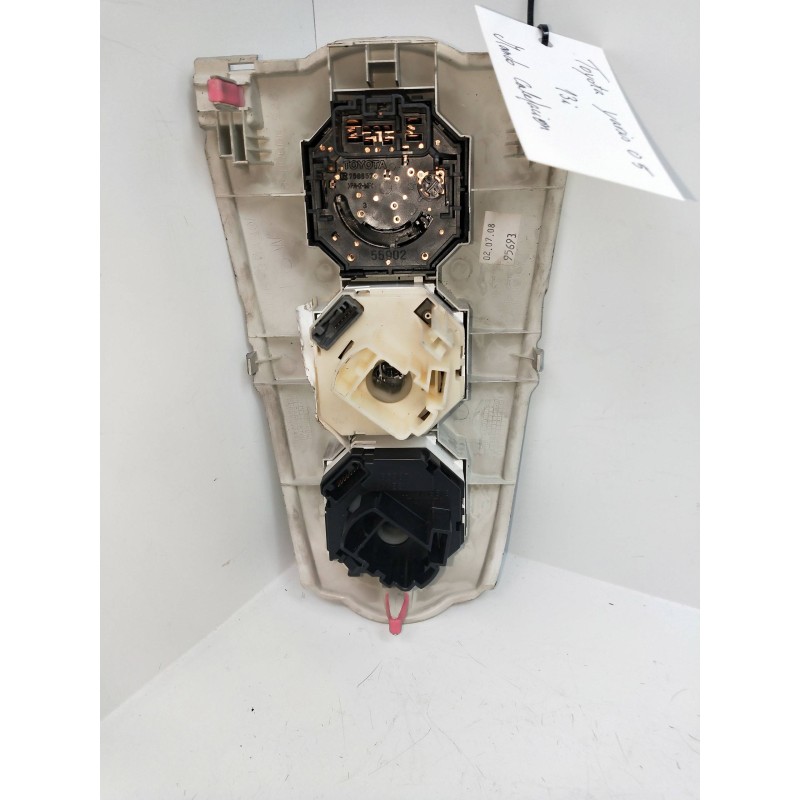 Recambio de mando calefaccion / aire acondicionado para toyota yaris (ksp9/scp9/nlp9) 1.3 cat referencia OEM IAM   