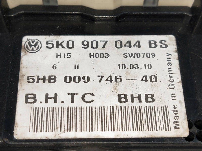 Recambio de mando calefaccion / aire acondicionado para volkswagen golf vi (5k1) 1.6 tdi dpf referencia OEM IAM 5K0907044BS 5HB0