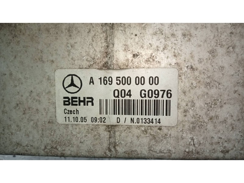 Recambio de intercooler para mercedes clase a (w169) a 160 cdi (169.006) referencia OEM IAM   