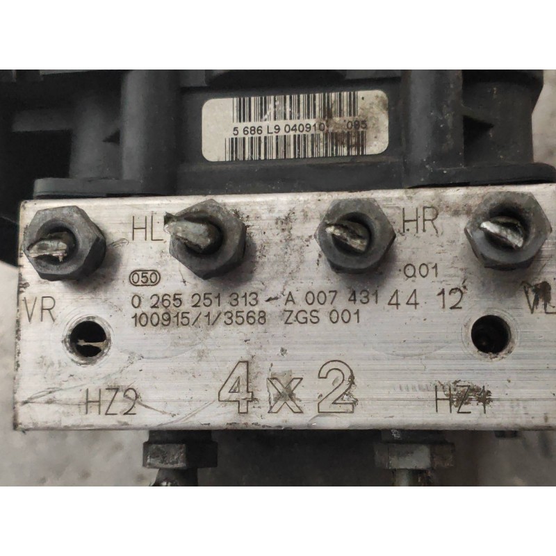 Recambio de abs para mercedes vito kasten (639) 113 cdi extralang (639.605) referencia OEM IAM 0265251313 0074314412 0265951386 