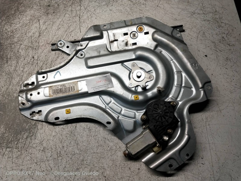 Recambio de elevalunas trasero izquierdo para hyundai elantra (xd) 2.0 gls (4-ptas.) (2004) referencia OEM IAM 834702D052AX Y05L