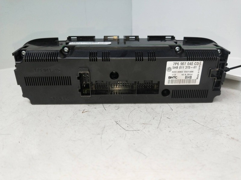 Recambio de mando calefaccion / aire acondicionado para volkswagen touareg (7p6) 3.0 v6 tdi dpf referencia OEM IAM 7P6907040CD 5