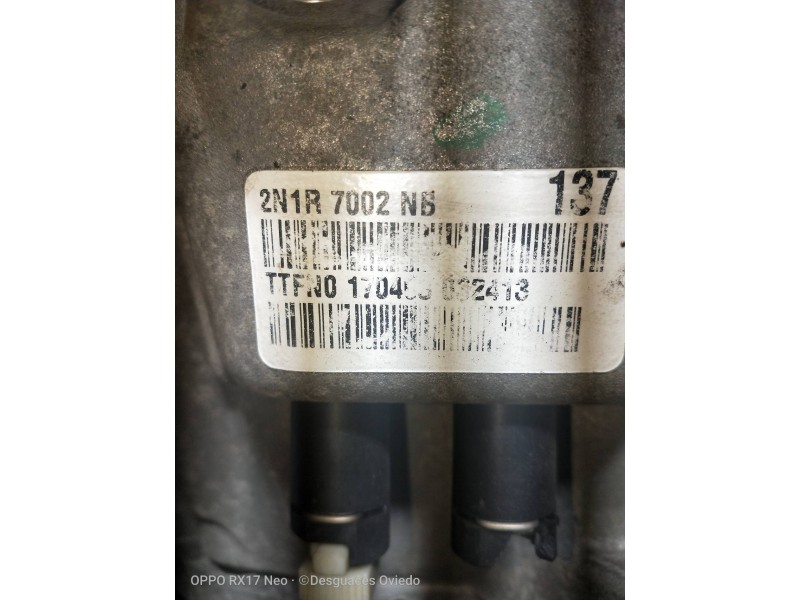 Recambio de caja cambios para ford fusion (cbk) 1.4 16v cat referencia OEM IAM 2N1R7002NB TTFN0 170400 032413 