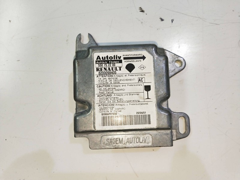 Recambio de kit airbag para opel movano furgón corto 2.8t referencia OEM IAM   