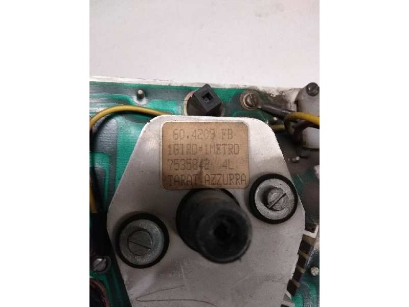 Recambio de cuadro instrumentos para autobianchi a112 1.0 referencia OEM IAM 604209FB 7535842  Recambio de cuadro instrumentos para autobianchi a112 1.0 referencia OEM IAM 604209FB 7535842