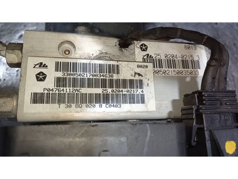 Recambio de abs para chrysler stratus berlina (ja) 2.0 le referencia OEM IAM 25094601323 04602249AB P04764112AC 25020402153 2502