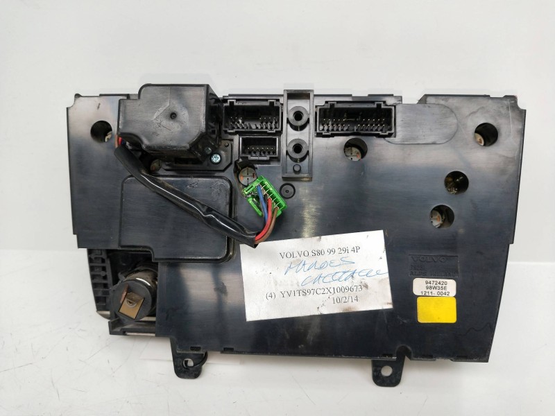 Recambio de mando calefaccion / aire acondicionado para volvo s80 berlina 3.0 24v cat referencia OEM IAM 947242098W35E  