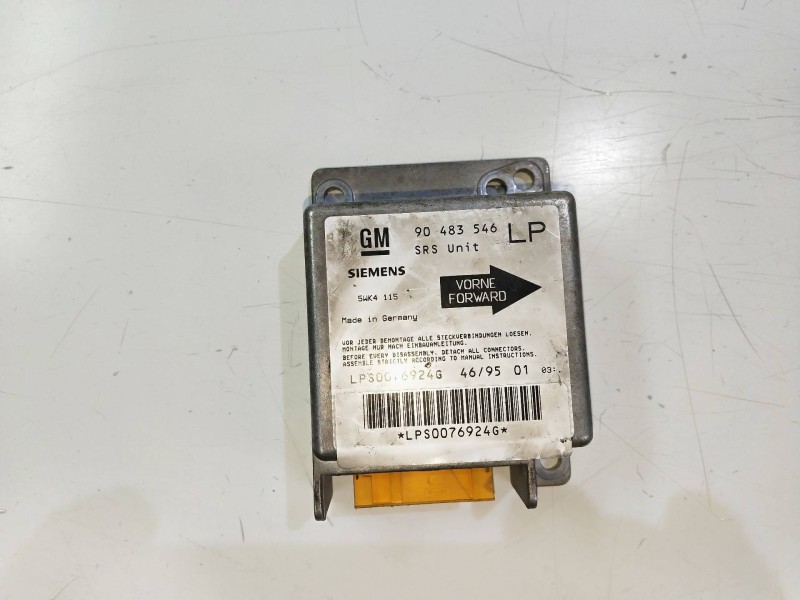 Recambio de kit airbag para opel tigra 1.6 16v referencia OEM IAM   